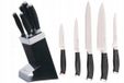 Ambition Granite - Set de couteaux de cuisine - 5 pièces - Acier inoxydable - Ergonomique