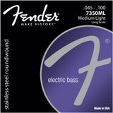 Fender 7350ML 45-100 Stainless Steel Roundwound Bass Guitar Strings