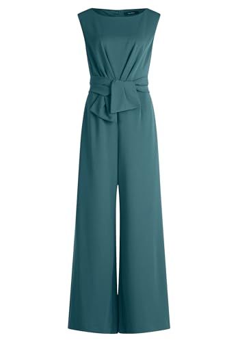 Vera Mont Jumpsuit voor dames met wijde pijpen, groen, 46
