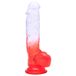 Sunfo - Ceinture réaliste à ventouse avec testicules - 21 cm