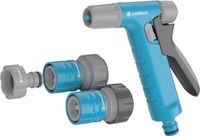 Cellfast Hydron Ideal - set d'arroseur - raccord rapide stop et trop-plein 3/4'', raccord fileté intérieur