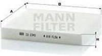 MANN FILTER Pollenfilter CU2345