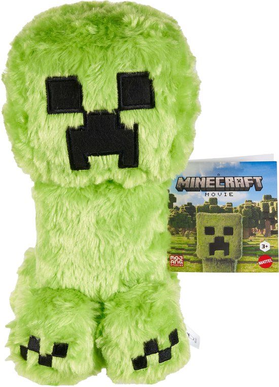 Mattel A Minecraft Movie Knuffel Figure Movie Creeper 20 cm