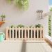 Jardinière surélevée en pin massif 150 x 50 x 50 cm