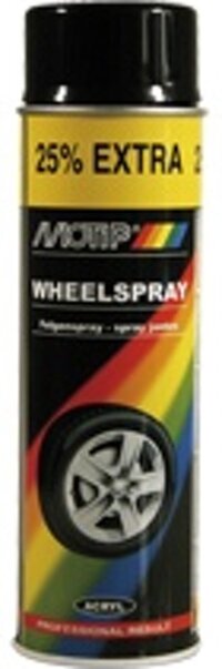 Motip spray 500ml velgenlak steelwheel