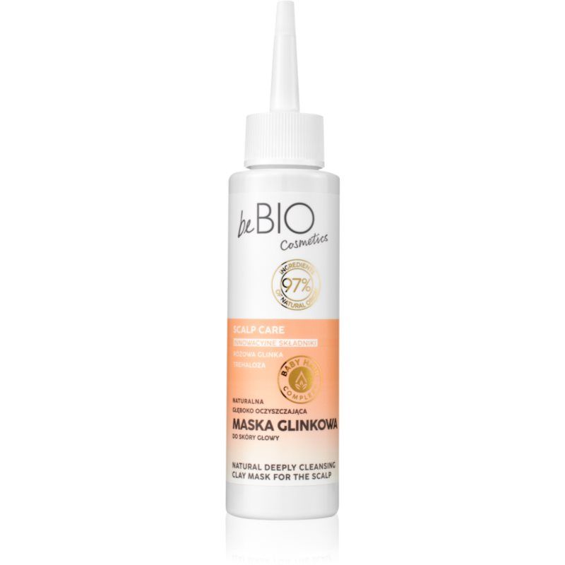 Be Biobaby Hair Complex Scalp Care Natural Deep Cleansing Clay Mask For Scalp 100ml
