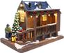 Santaville - Caravane résidentielle avec LED Polyresin 22cm