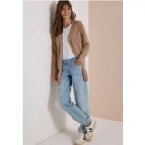 cecil Open vest met een lang model
