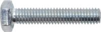 SWG Tapschroef M8 x 30 mm Buitenzeskant DIN 933 Staal Verzinkt 50 stuks