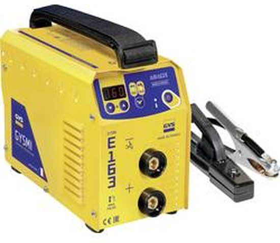 GYS MI E163 Lasinverter met accessoires - Elektrodelasapparaat - 3.2 mm