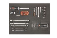 Bahco Foaminlay Fit&Go 3/3 avec douilles et accessoires 1/4