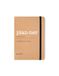 Letts of London Eco Writers Words A6 week om dagboek 2025 te bekijken - kraft