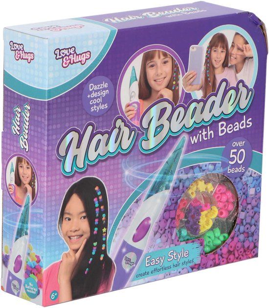 Love & Hugs Haarkralenset - Hair Beader