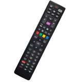 Superior RC/UNI-TV TELEFUNKEN/VESTEL Afstandsbediening IR Draadloos Drukknopen Zwart