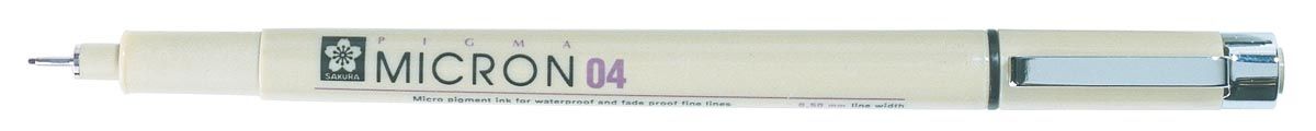 Sakura Pigma Micron 040 mm Fineliner Pen - 0084511342132