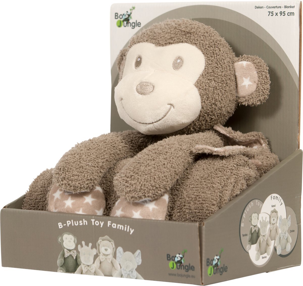 Bo Jungle B-plush toy with blanket Tambo the Monkey