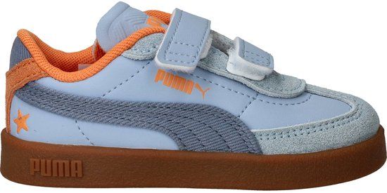 Puma Club II Era Summer V Sneakers - Jongens - Blauw - Maat:25