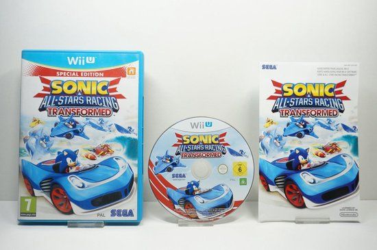 Sega Games Sonic & All-Stars Racing Transformed - Limited Edition - Nintendo Wii U