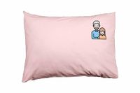 Bona Basics Decoratieve Kussenhoes Lichtroze 50x35 cm
