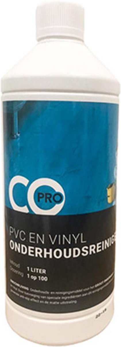 COPRO Prefesional . PVC VLOERREINIGER & ONDERHOUDSREINIGER MAT 6 LITER VOLLE DOOS SLIMME KOOP.