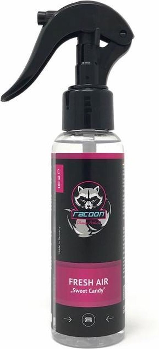 Racoon AIR FRESHENER / Car Fragrance Luchtverfrisser - Sweet Candy 100ml