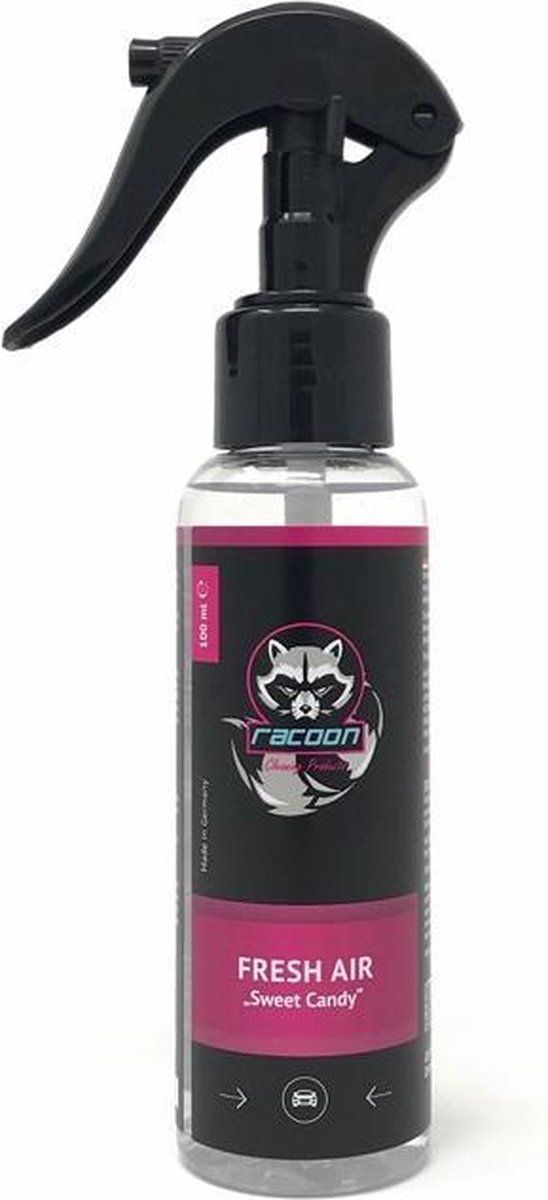 Racoon AIR FRESHENER / Car Fragrance - Sweet Candy 100ml - 4260667191176
