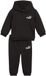 Puma Minicats Loungewear Hooded Joggingpak Junior Zwart Katoen Unisex Kinderen