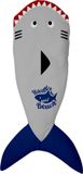 ACHOKA Snuggle Blanket - Deken - Haai - 142x55 cm - Grijs/Blauw