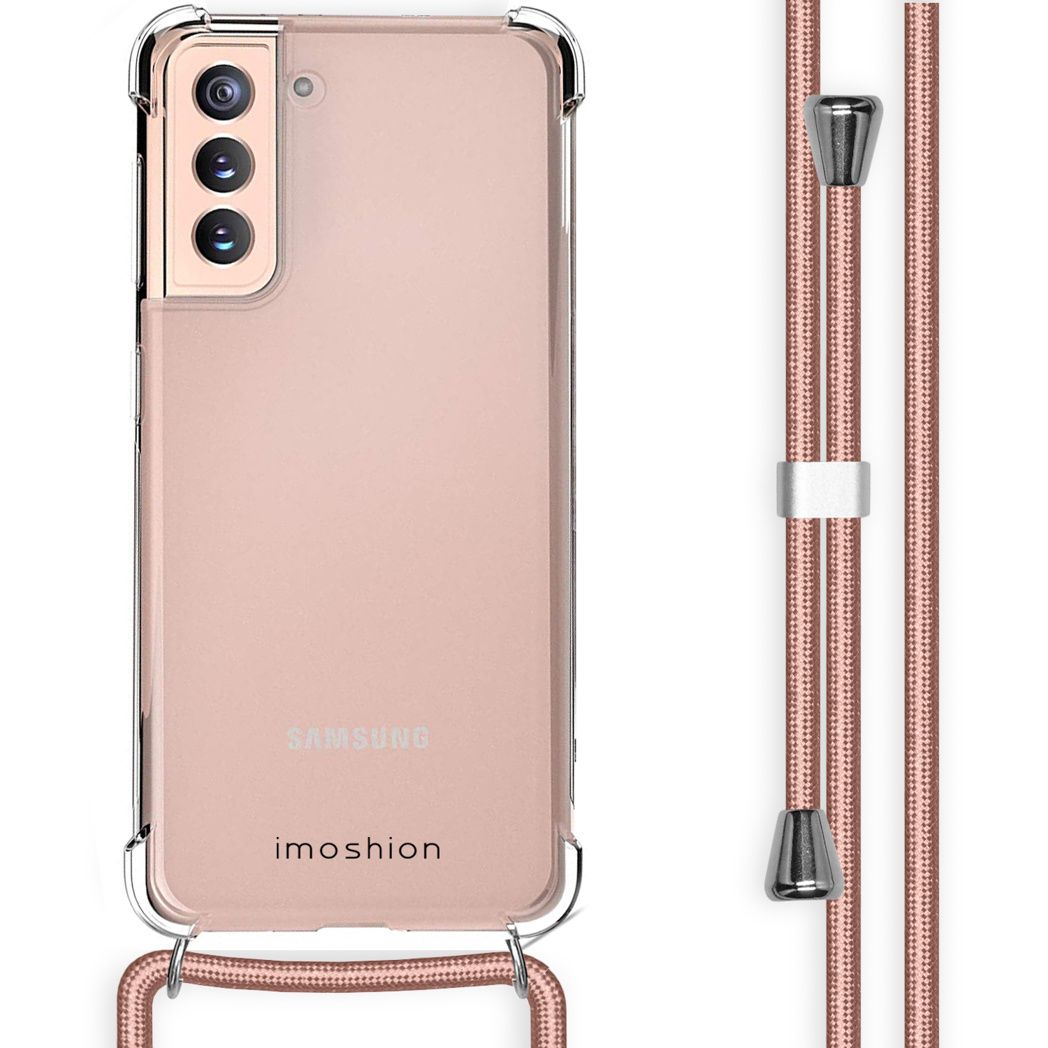 imoshion met koord voor de Samsung Galaxy S21 - Rosé Goud