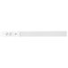 Led-keukenlamp, 80 cm, hoeklijst, aluminium, 18 W, 2 stopcontacten, 2 USB-opladers