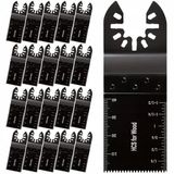 Rosfix MultiSaw 20 Multitool Zaagblad Set - 20x HCS OIS 40mm - Inval en Precisie voor Hout PVC