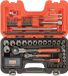 Bahco SW79 Doppenset 1/4"-1/2" 79-delige met scharnierende ratelkop