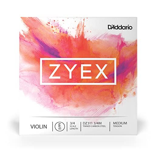 D'Addario Zyex E-snaar voor viool 3/4 - Medium