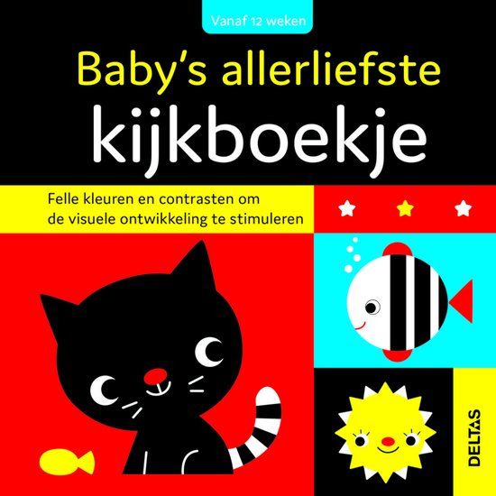 Baby's Allerliefste Kijkboekje - Deltas - Hardcover - 16 pagina's - Nederlands