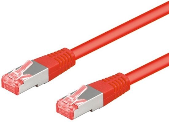 DSIT Wentronic 93214 - Cat 6 UTP-kabel - RJ45 - 0.25 m - Rood