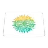Bonamaison, Rechthoek Pop Art Digital bedrukte muismat, antislip onderkant, voor kantoor en thuis, grootte: 22x18 cm