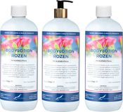 Claudius Cosmetics B.V. Bodylotion Rozen 1 Liter - met gouden pomp - set van 3 stuks