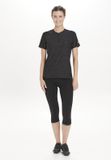 ENDURANCE Juvel W ¾ Tights Gel-Pad Fietsbroek Vrouwen Zwart XL