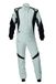 OMP FIA 8856-2018 First Evo racepak, comfort en ademend vermogen, zwart/wit, grijs/zwart, maat 48