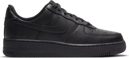 Nike Nike Air Force 1 '07 Dames Sneakers - Black/Black-Black-Black