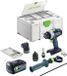 Festool TPC 18/4-Basic-Set accu-slagboormachine 18 V 75 Nm Brushless + 1x accu 5,0 Ah + Systainer - zonder oplader
