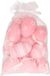 G. Wurm Wurm Paaseieren - 12x stuks - roze - 6 cm - in organza zakje