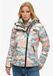 Superdry Mountain windjack à capuche pour femme - Imperméable - Polyester - Puritan Grey Camo - Taille UK12/EU40