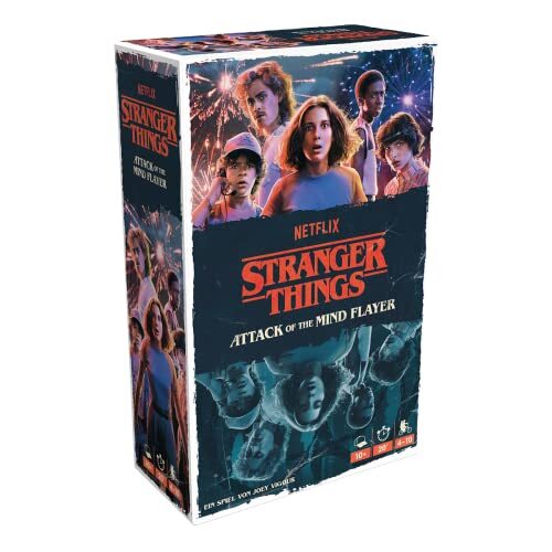 Repos Production Asmodee | | Stranger Things: Attack of The Mind Flayer | Familiespel | Deductiespel | 4-10 spelers | vanaf 10 jaar | 20 minuten | Duits