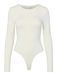 Y.A.S Yasruby Ls Body pour femme S. Noos, Star White, XX_L