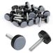 Lot de 20 patins en téflon pour meubles, diamètre 20 mm