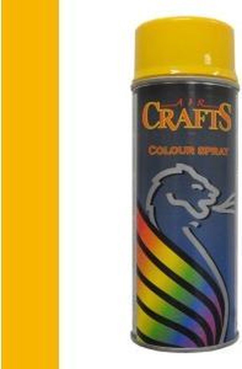 Motip Aircrafts Hoogglans Lak RAL 1023 Verkeersgeel - 400 ml