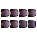 Freewell De Hele Dag-4K-Serie-8Pack ND, ND/PL, CPL Filters Compatibel met Air 2S Drone