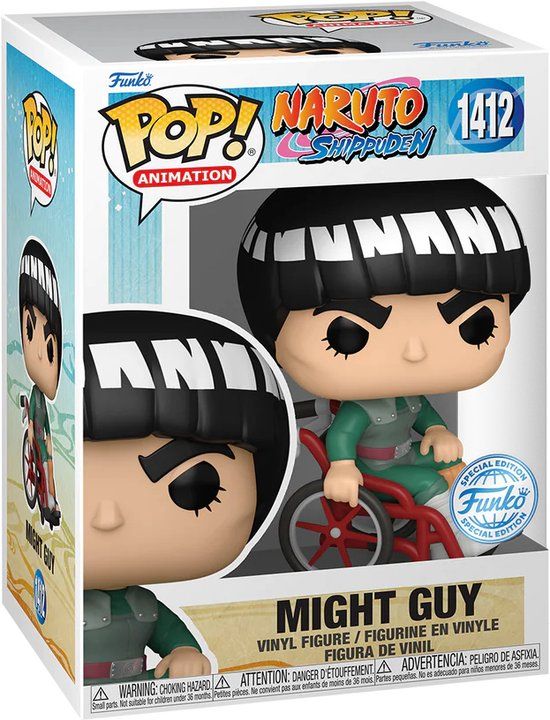 Funko Pop! Naruto Shippuden - Might Guy in Wheelchair - Action Figure