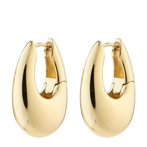 PILGRIM gold plated oorbellen Autumn